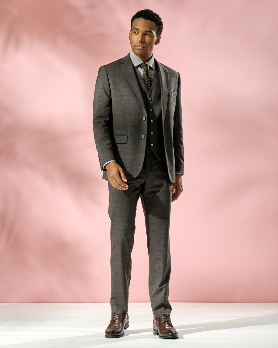 abito tre pezzi slim fit