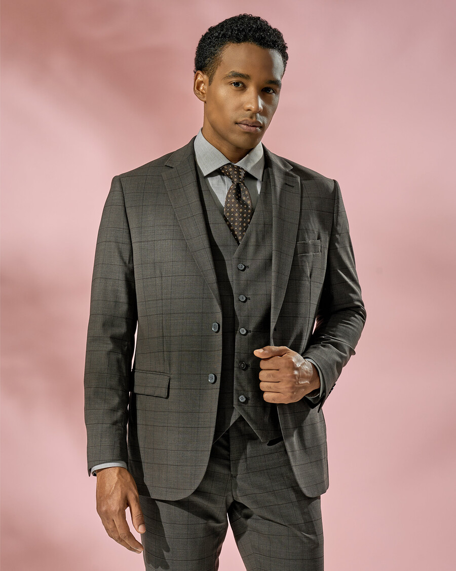abito tre pezzi slim fit