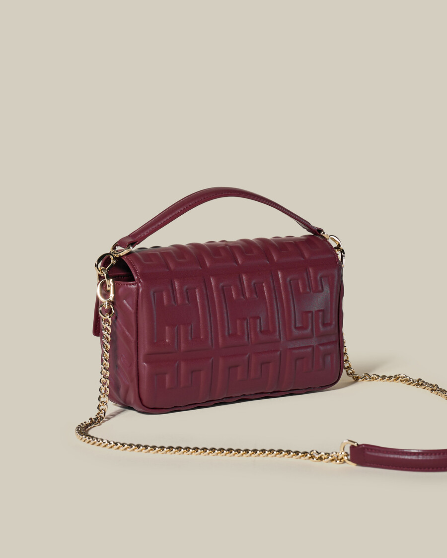 borsa in pelle goffrata