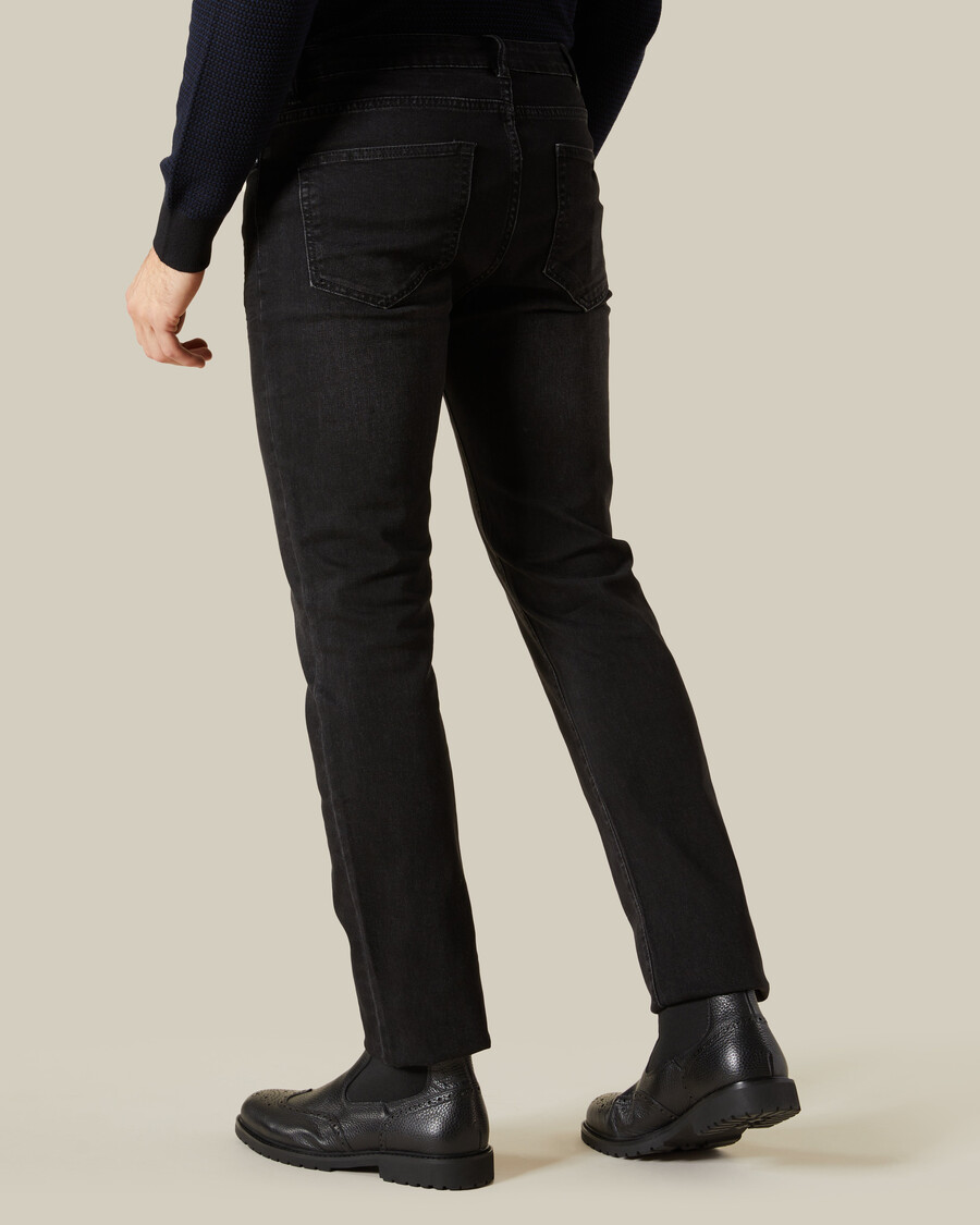 jeans in denim dalla vestibilità regolare