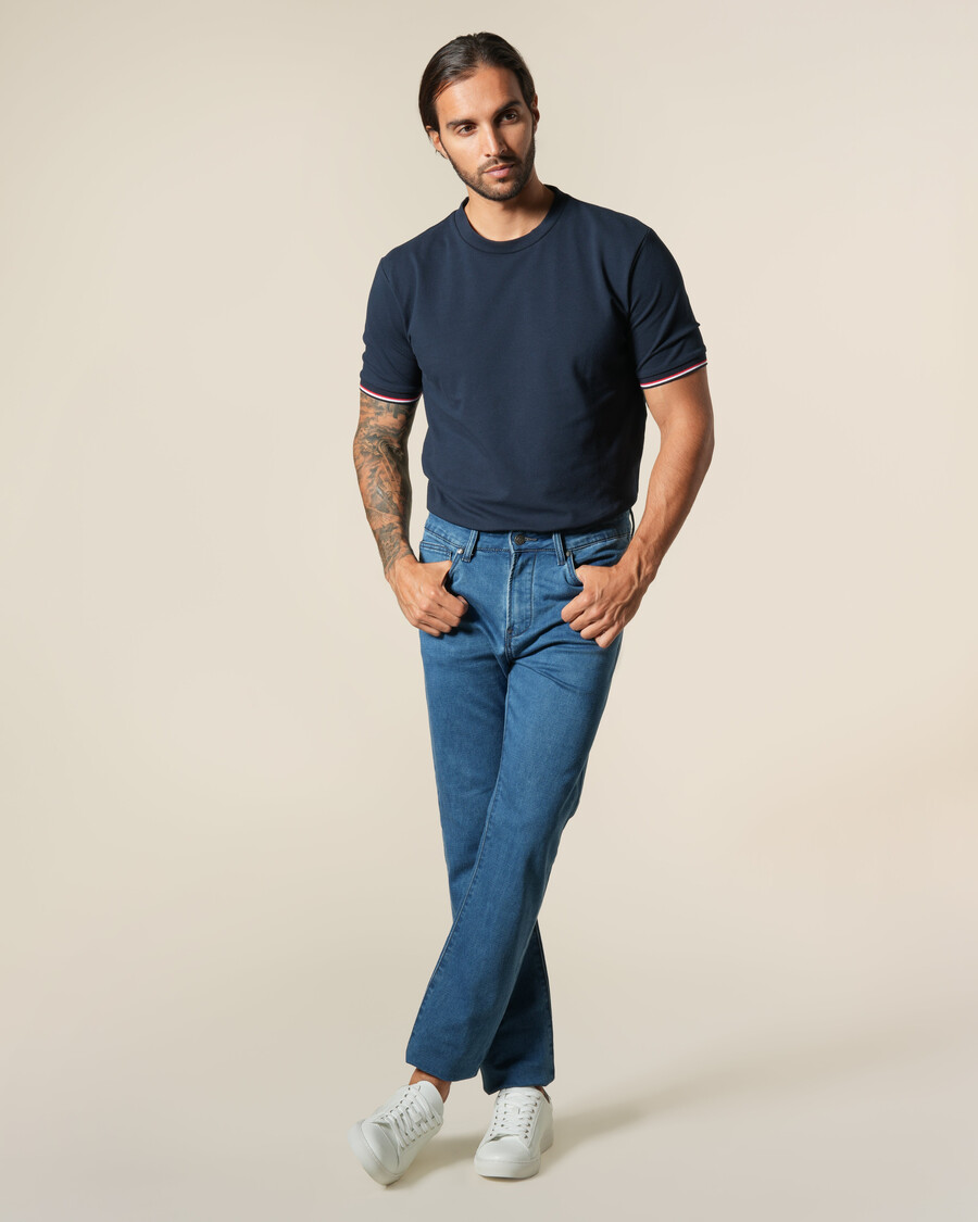 jeans slim fit in denim