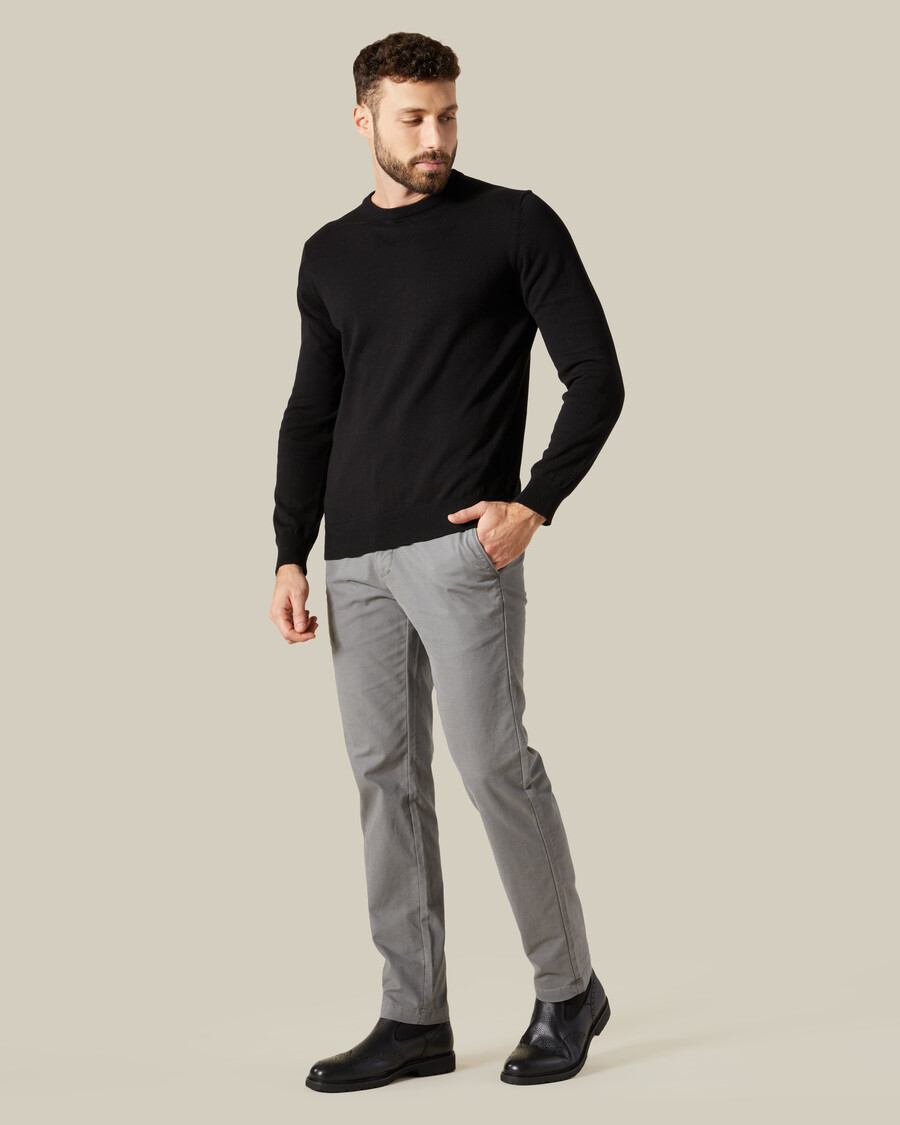 maglione tinta unita