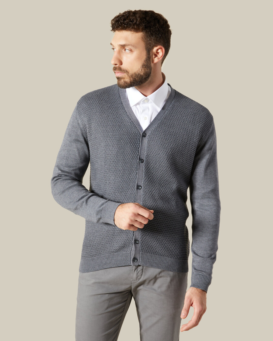 cardigan abbottonato