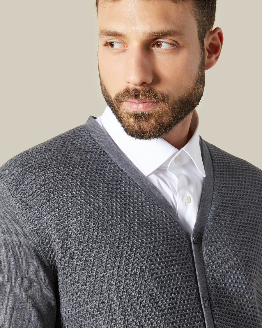 cardigan abbottonato