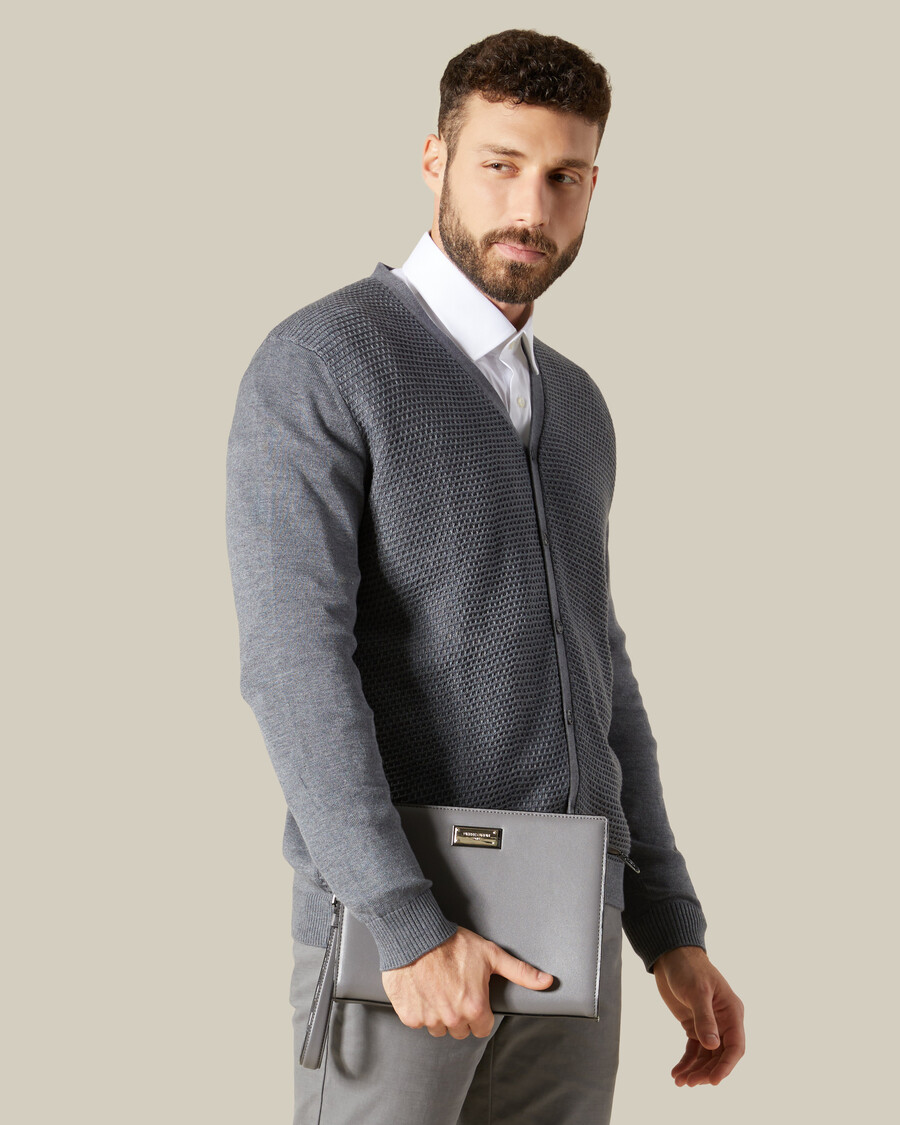 cardigan abbottonato