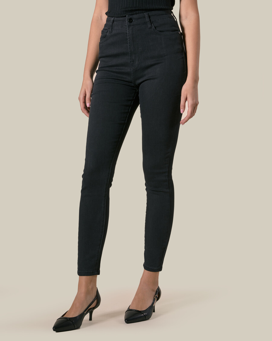 jeans skinny a vita alta