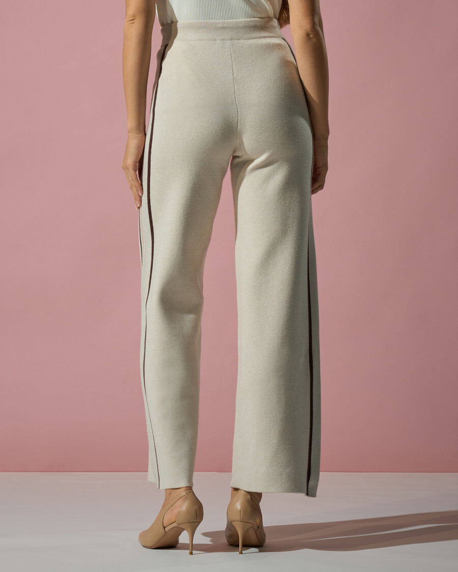 pantaloni in maglia softline