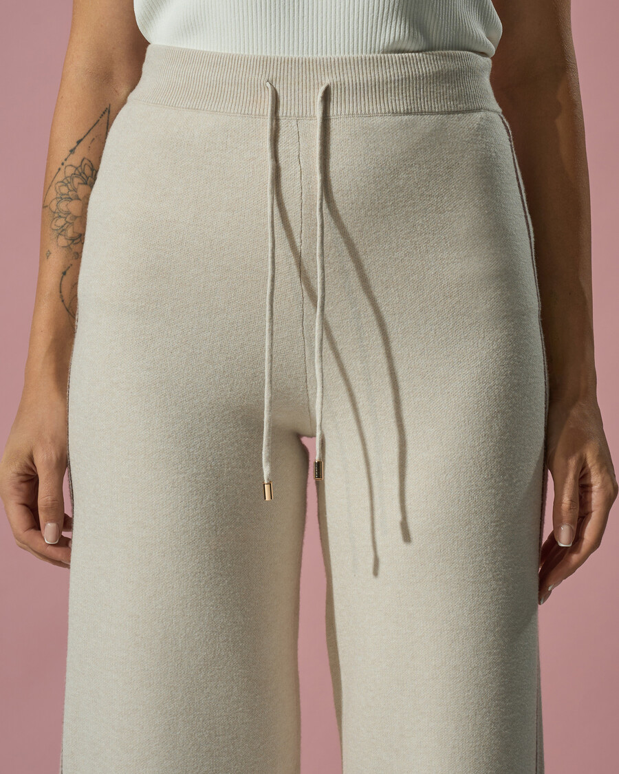 pantaloni in maglia softline