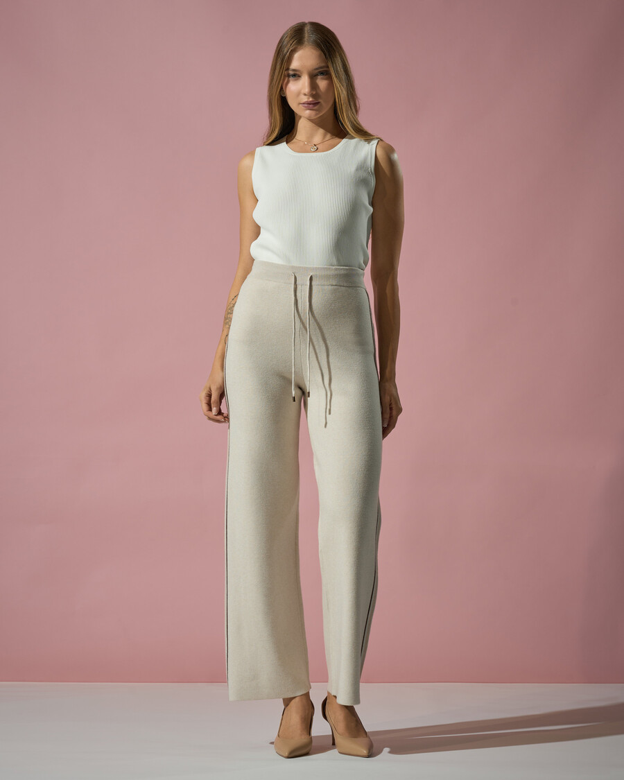 pantaloni in maglia softline