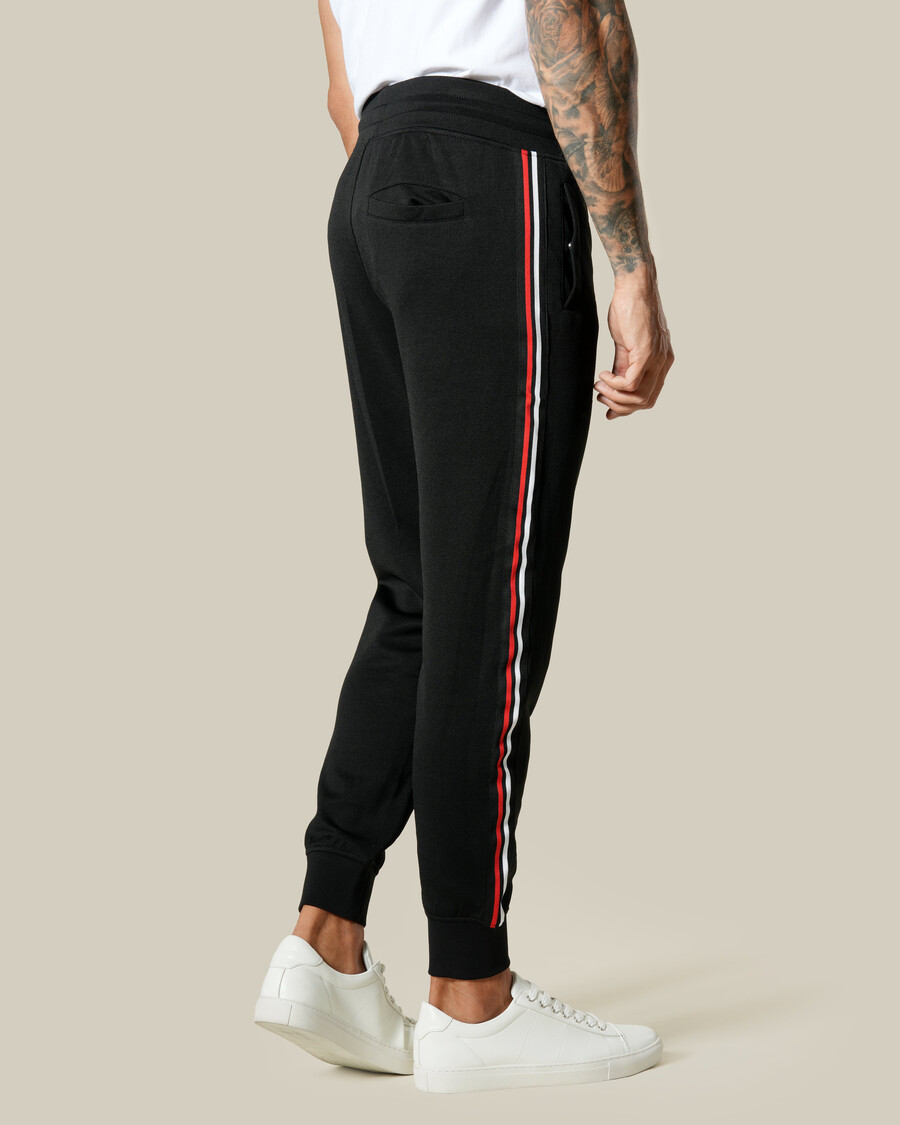 pantaloni della tuta a righe