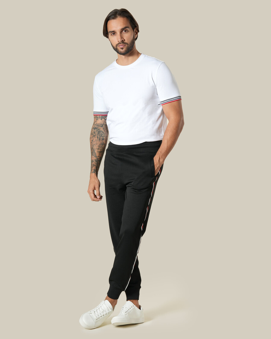 pantaloni della tuta a righe
