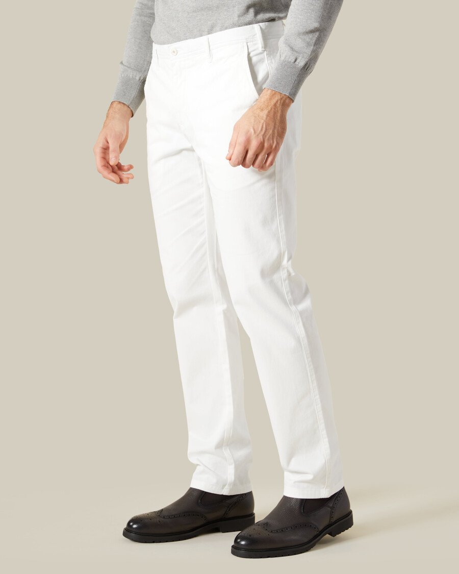 pantaloni chino slim fit