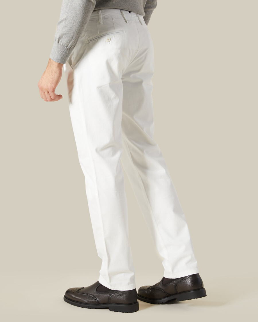 pantaloni chino slim fit