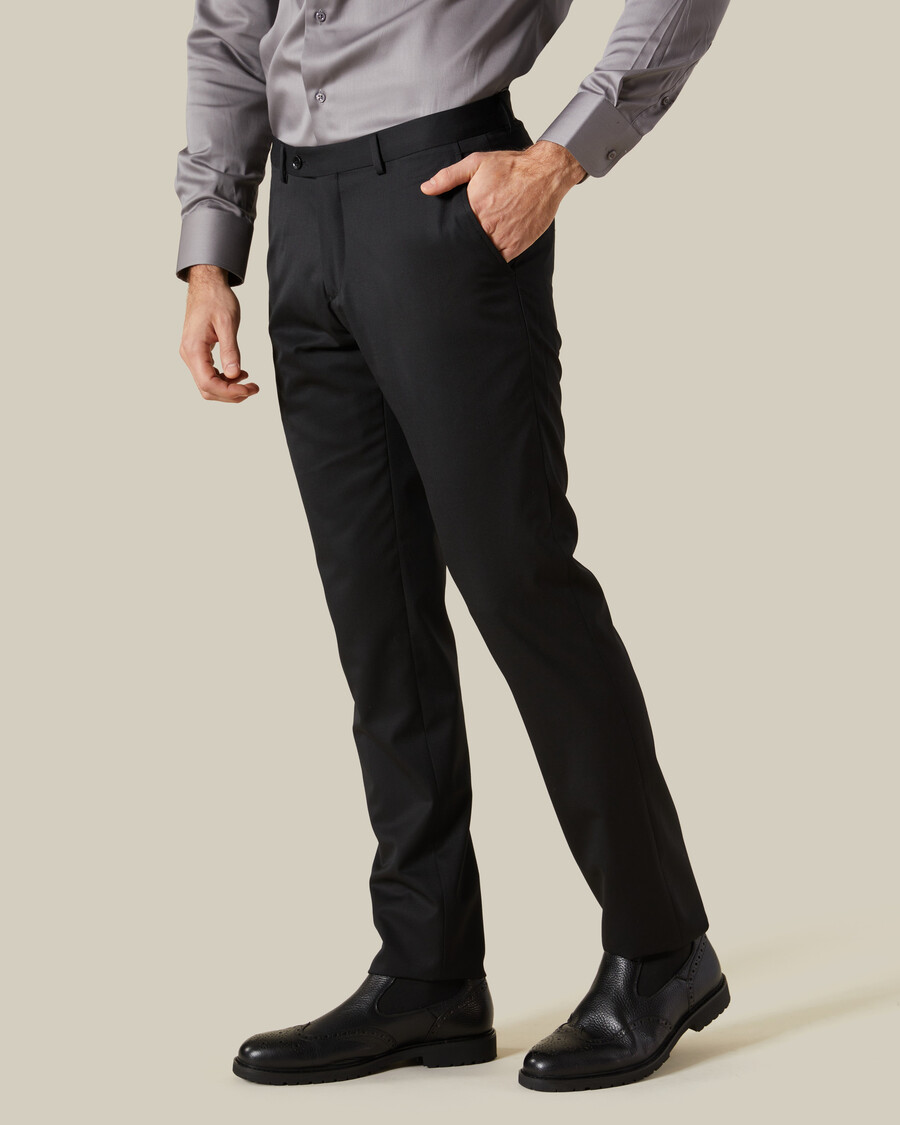 pantaloni formali slim fit