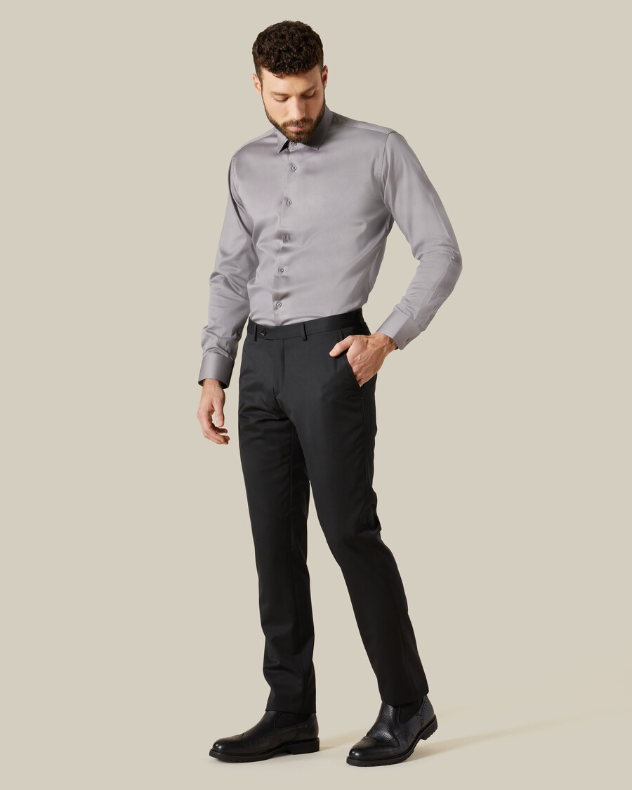 pantaloni formali slim fit