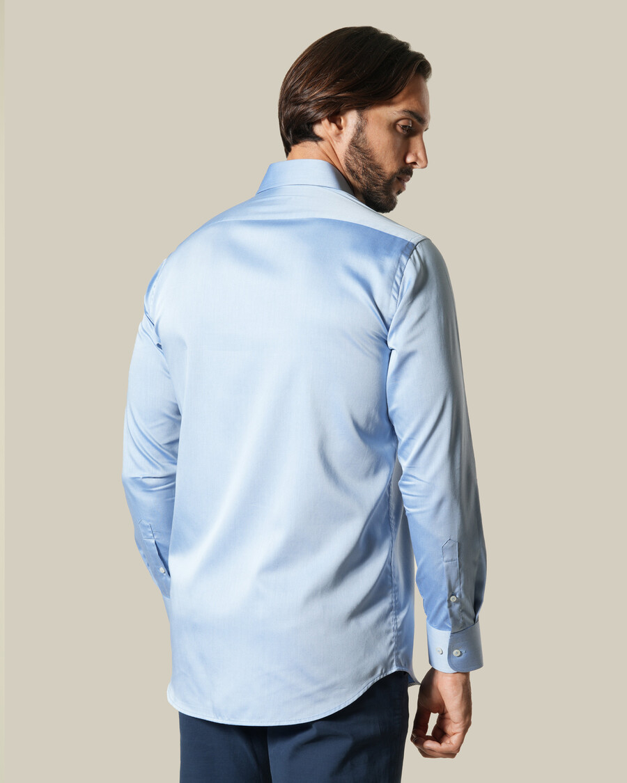 camicia classica a maniche lunghe in cotone