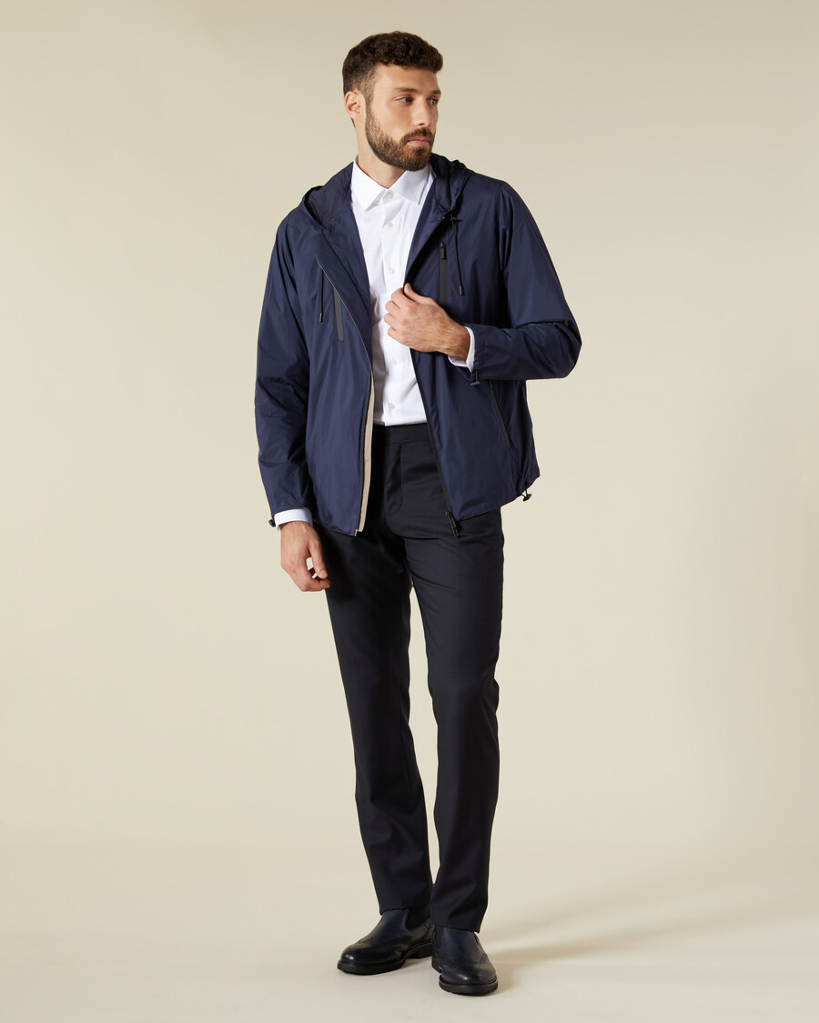 parka con cappuccio