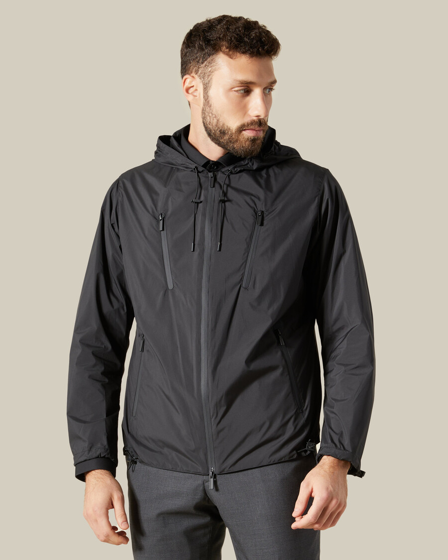 parka con cappuccio