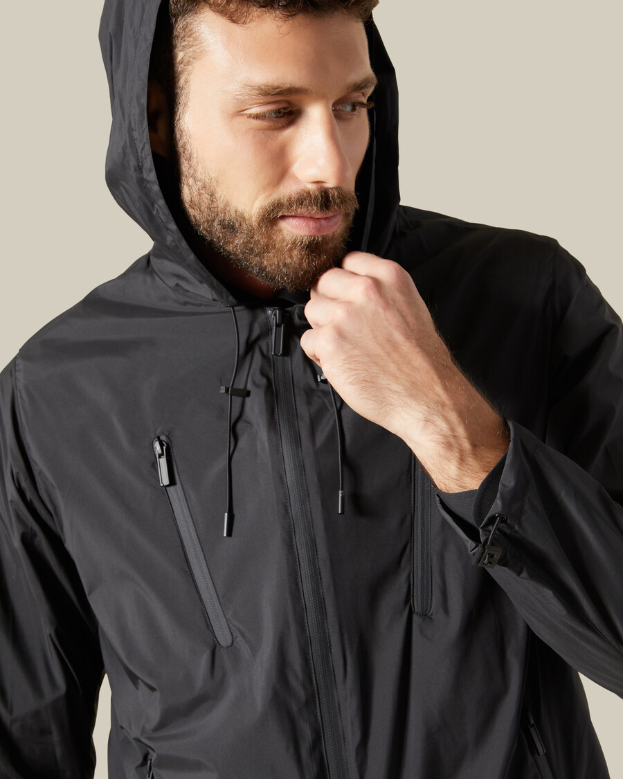 parka con cappuccio
