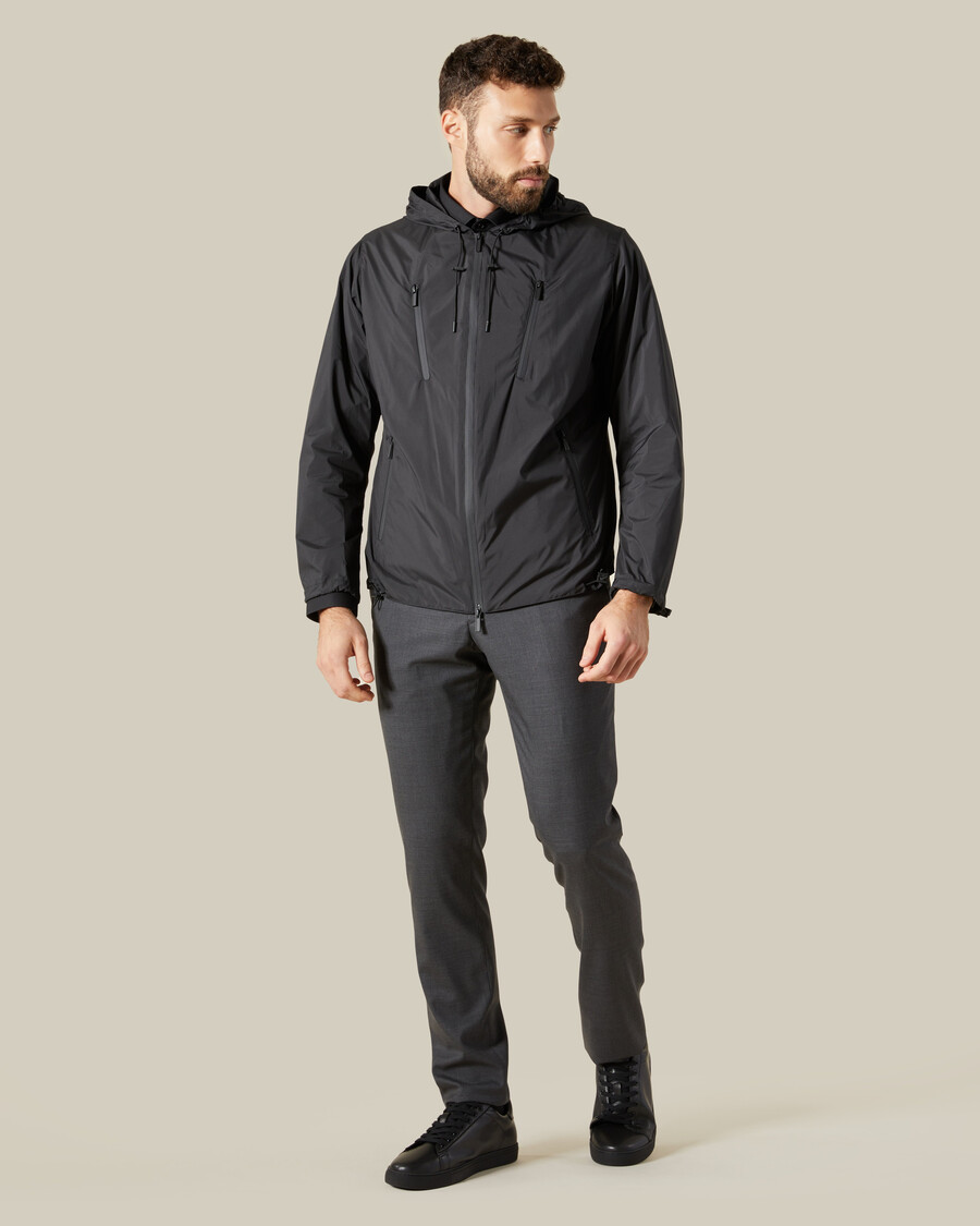 parka con cappuccio