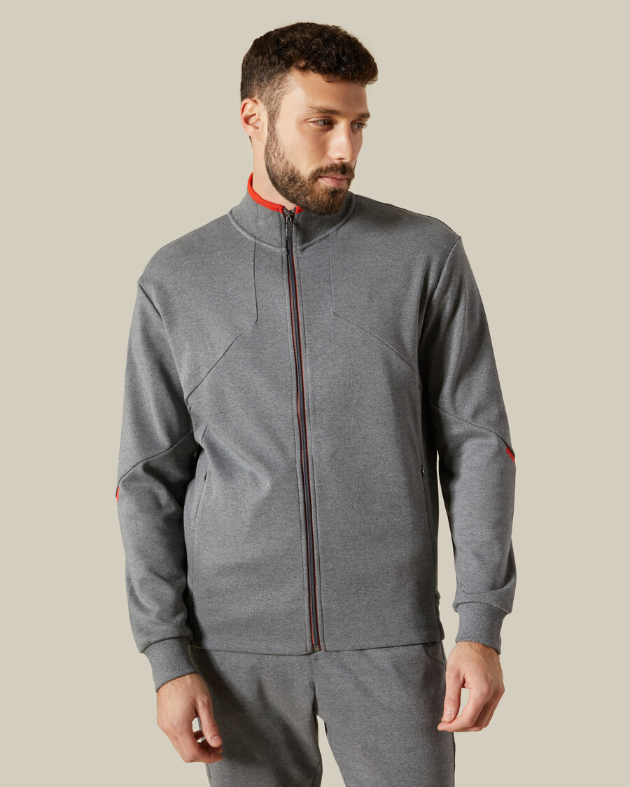 giacca sportiva bicolore