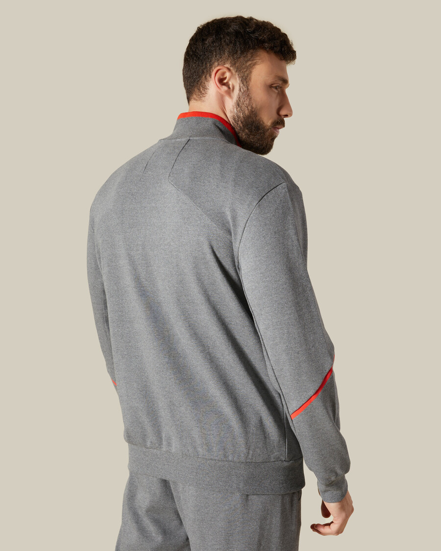 giacca sportiva bicolore