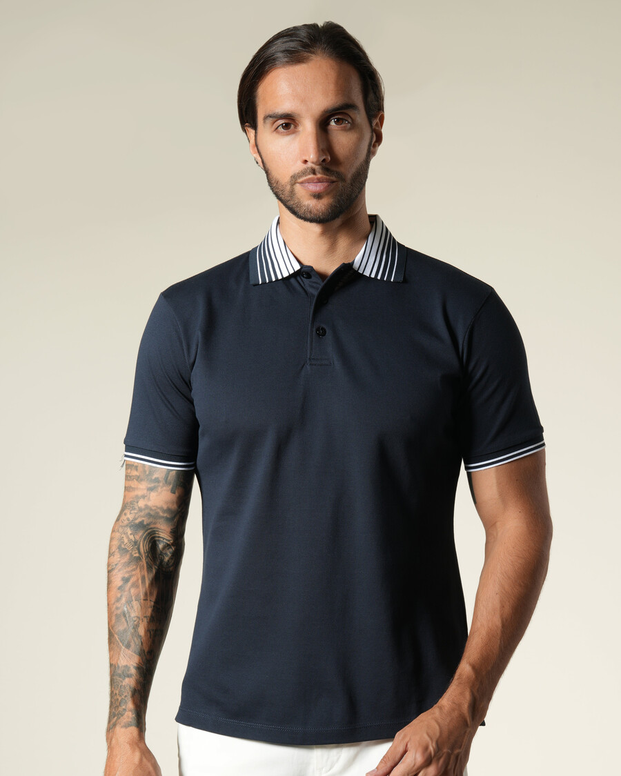 polo in piquet di cotone